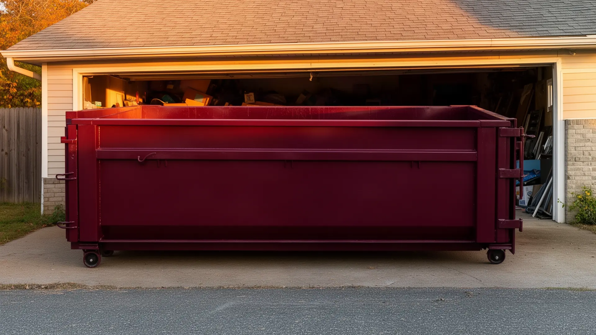Roll-off dumpster from Reilly Brothers Dumpster Rental in Nashville, TN